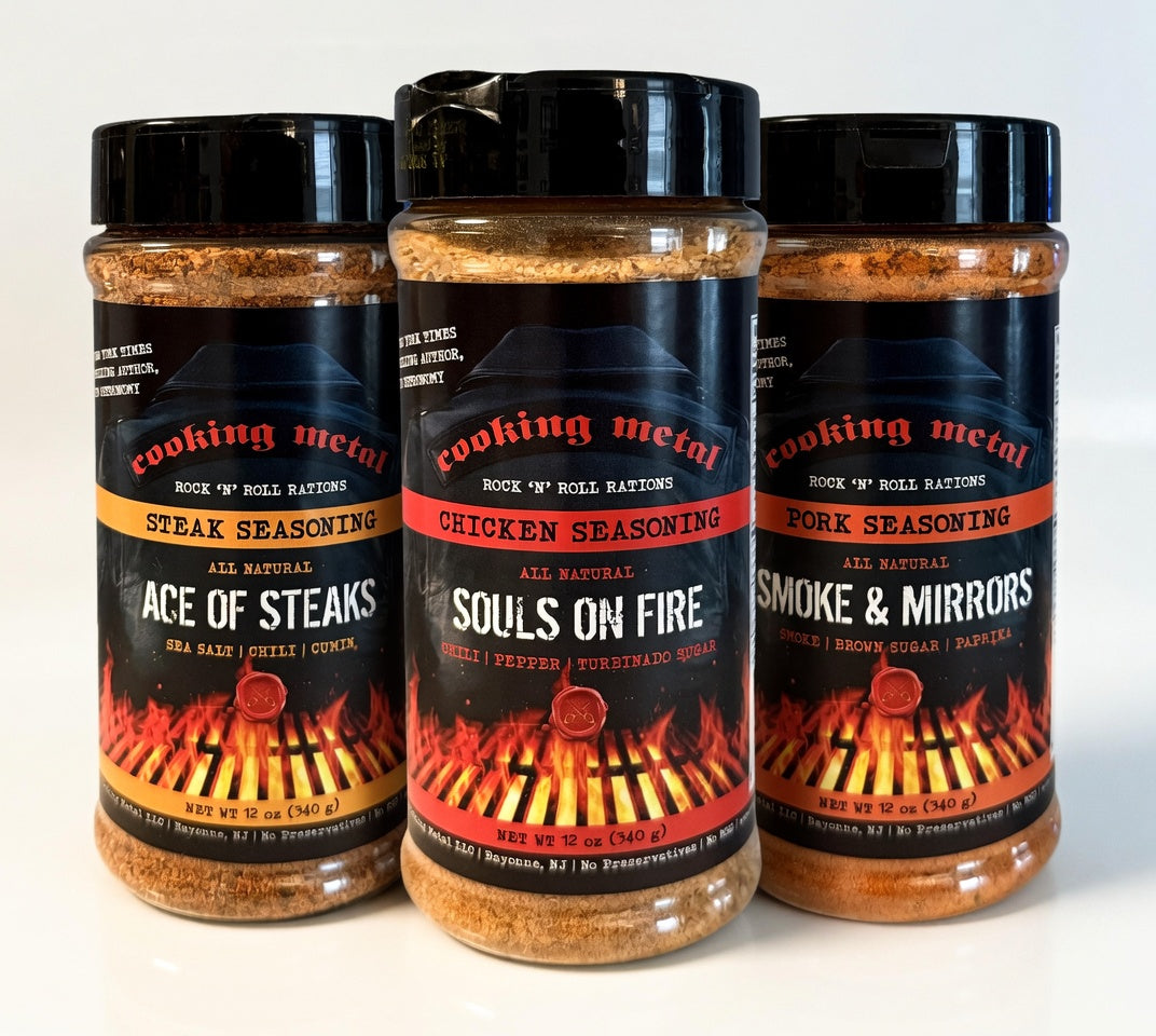 Cooking Metal Rock 'N' Roll Rations 3-Pack (36oz)
