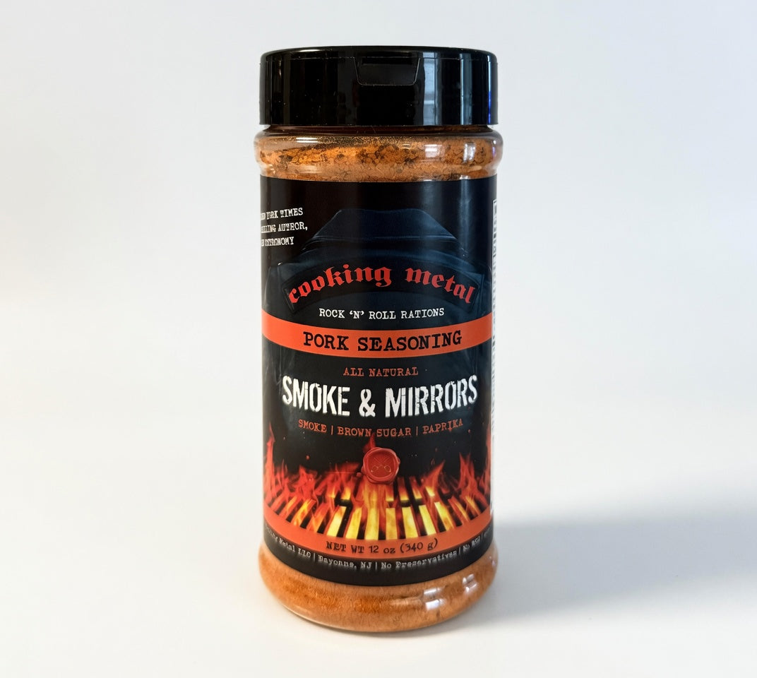 Cooking Metal Smoke & Mirrors Pork Seasoning Blend (12oz)